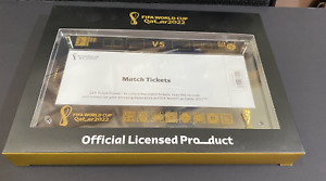 Match Ticket Frame  FIFA World Cup Qatar 2022 Tournament Official Product Rare