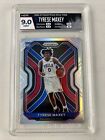 New ListingTyrese Maxey 2020 Silver Panini Prizm Rookie HGA 9 Mint RC 76ers