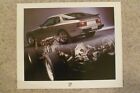 1986 Porsche 944 Turbo Coupe Showroom Advertising Sales Poster - RARE!! 23x19