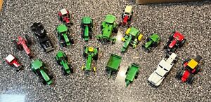 John Deere Tractor Lot of +15, ETRL, Diecast & Implements, Various Brands 🔥🔥