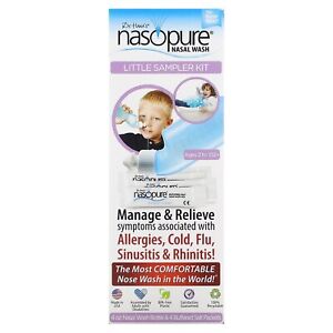 Nasopure Nasal Wash Little Sampler Kit 1 Kit BPA-Free