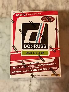 2021-22 Donruss Soccer World Cup Road to Qatar Blaster Box - New Sealed