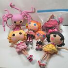 Lot of Lalaloopsy 4 Full Size Dolls 1 Kid with Accessories Big Eyes Silly Hair