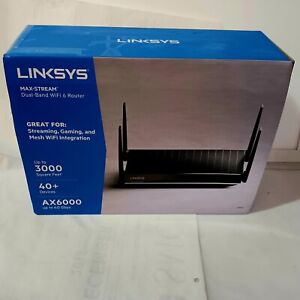 Linksys MR9600 Dual-Band Wi-Fi 6 Router   40+ Device Ready