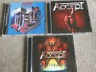 New Listing3 X ACCEPT CD's STALINGRAD/ BLOOD OF THE NATIONS/  METAL HEART REMASTERED ED