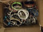 HUGE 12 LB Box Of Fashion & Costume Jewelry Bracelets Necklaces Rings