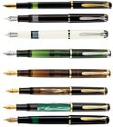Pelikan Plunger fountain Pen  many model and 4 thick nibs Optional