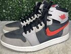 Size 8.5 - Nike Air Jordan Retro 1 Zoom Comfort 2 High Cement Fire Red - No box