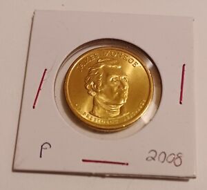 2008-Philadelphia Mint James Monroe Dollar Coin