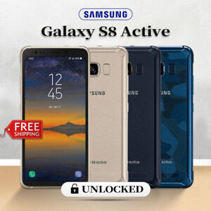 NEW Samsung Galaxy S8 Active Factory AT&T unlocked G892A 64GB Smartphone US