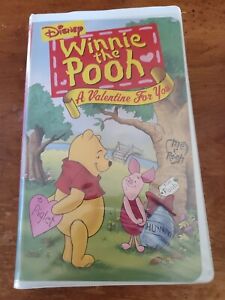 Winnie the Pooh - A Valentine for You (VHS, 2001, Clam Shell)