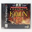 Blood Omen: Legacy of Kain (Sony PlayStation 1, 1997) Complete CIB Black Label