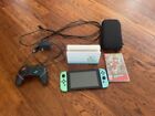 Animal Crossing Nintendo Switch with Pro Controller and Mario Odyssey