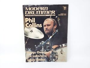 MODERN DRUMMER MAGAZINE VOLUME 7 NO.11  NOVEMBER 1983 - FEATURING PHIL COLLINS
