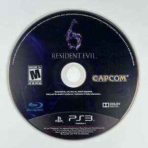 Resident Evil 6 Sony PlayStation 3 Video Game Capcom - DISC ONLY