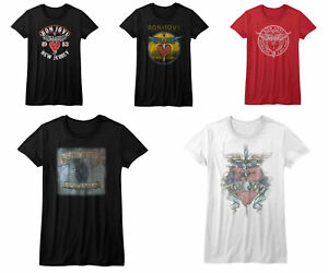 Pre-Sell Bon Jovi Music Licensed Ladies Women's T-Shirt