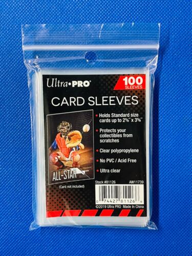 Ultra Pro Soft Penny Card Sleeves 3x4 100, 200, 300, 400, 500, 1000, 5000, 10000
