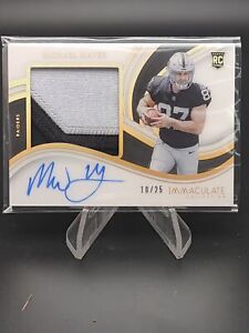 New Listing2023 Panini Immaculate Collection Michael Mayer Patch Auto /25 RC [LBD3