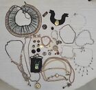 Lot of Vintage Estate Jewelry Costume Fine Earrings Necklaces & More