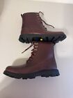 UGG KIRKSON CHESTNUT LEATHER WATERPROOF SIZE 10 TALL MEN’S BOOTS (1120992) NEW