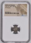 NGC INDO-SCYTHIANS Azes I/II  c.58BC Silver AR Drachm NGC Ancients Certified LG