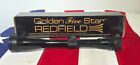 Redfield Golden 5 Star Rifle Scope 6x Duplex Reticle VINTAGE w/Caps w/ Box