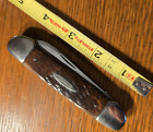 old KA-BAR Union Cut Co. vintage 3 blade pocket knife 4-1/4