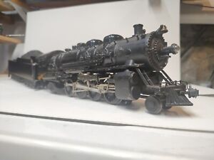 Vintage Scale Craft O Scale Gauge  Mikado Steam Engine 1940 3 Rail Runs! Brass