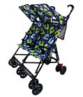 Baby Infant Umbrella Light Weight Travel Foldable Double Stroller Blue