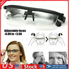 Adjustable Dial Eye Glasses Vision Reader Glasses Care Includes Free Case USA