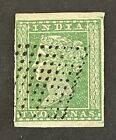 India 1854. 2a Green Stamp (VFU)