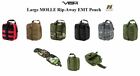 MOLLE Tactical Rip-Away Medical EMT EMS IFAK Survival Pouch 8x7x4 WOODLAND CAMO