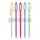 1PCS (Random color) Colored plastic  needle DIY wool yarn tool 7cm~