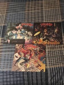Tankard Record Lot: Zombie Attack, ￼￼Chemical Invasion, The Morning After OG LPs