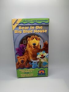 Bear in the Big Blue House Home is Where the Bear Is Volume 1 VHS 1998 Rare Film