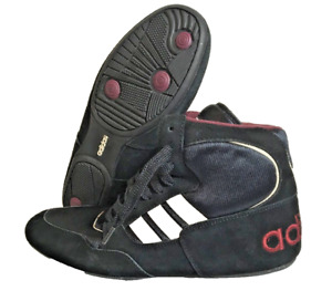 Rare Adidas 1995 Club John Smith Mondial Wrestling Shoes Sz 6.5 LBN