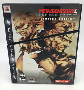 Metal Gear Solid 4: Guns of the Patriots Limited Edition Video Game PS3 Konami
