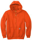 Carhartt Men's Midweight Hooded Sweatshirt Zip Front Long Sleeve Workwear Hoodie