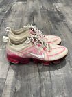 Nike Air VAPORMAX 2019 Pink - White Women's Running Shoes Size 9 US AR6632-105