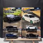 Hot Wheels Lot Of 4 Premium Fast & Furious.Plymouth,Bmw,Mustang,Charger