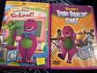 Lot Of 2 Barney DVDs Let's Play School & Dino Dancin’ Tunes 2 DVDs Barney