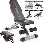 Foldable Dumbbell Bench Weight Training Fitness Incline Bench Adjustable Workout