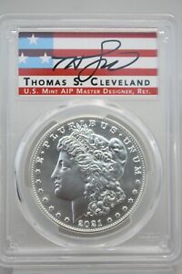 2021-D Silver Morgan Dollar 100th PCGS MS70 Advanced Release Cleveland #2738
