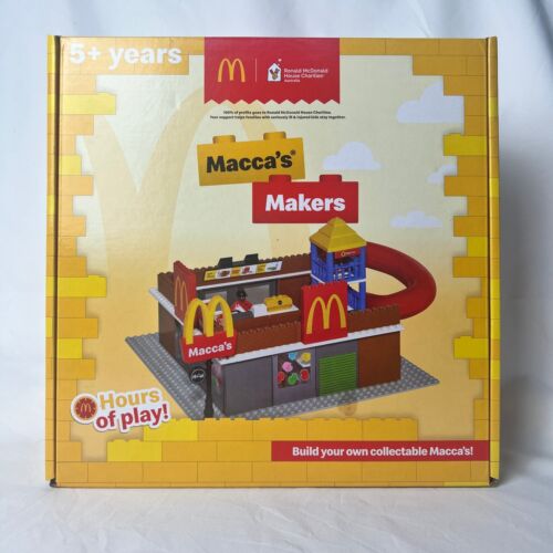 McDonald’s Brick Building Set Maccas Makers McHappy Day 2023 NOT Lego - BNIB
