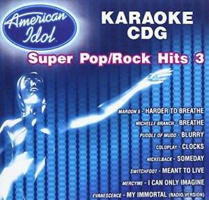 Karaoke: American Idol Super PopRock Hits 3 - Audio CD By Karaoke - VERY GOOD