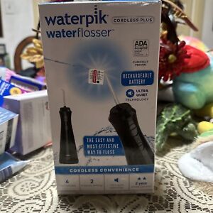 New ListingWaterpik Ultra Dental Easy Water Flosser 4 Tips and 2 Settings WP-462W Black NEW