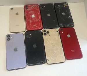 Lot of 8 Apple iPhones As-Is Repair Iphone Used Preowned Eight Casing