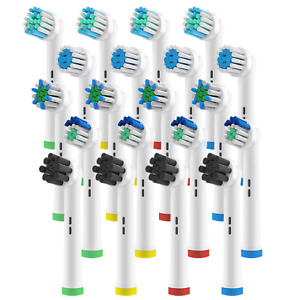Toothbrush Replacement Heads Compatible with Oral B - 20 Toothbrushes
