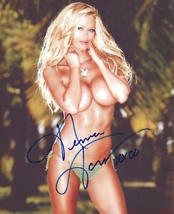 Jenna Jameson Model Autograph Signed 8.5 X 11  Photo Reprint