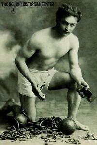 Harry Houdini Posing - Houdini Historical Center Appleton Wisconsin Postcard